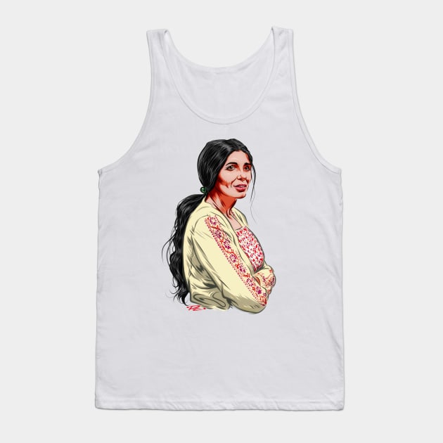 June Carter Cash - An illustration by Paul Cemmick Tank Top by PLAYDIGITAL2020